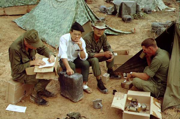 Life at Papa Three after the flood, fall 1967